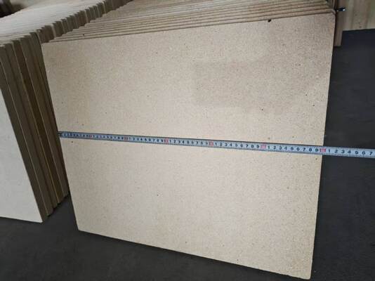 صفحه‌های کوره کوردیرایت بدون لعاب ضخامت ۱۰-۳۰ میلی‌متر ضریب انبساط حرارتی ۲.۲×۱۰-۶ بر درجه سانتی‌گراد طراحی شده برای کوره‌های بادوام