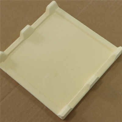 Corundum Mullite Ceramic Sagger Square Type High Temperature Resistant Kiln Furniture Ideal for Ceramic Firing Processes
