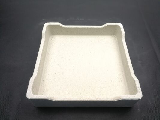 منافذ ظاهری 15-20 درصد cordierite mullite refractory sagger طراحی شده برای توزیع گرما و ثبات مکانیکی