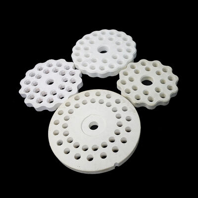 مقاومت به شوک حرارتی 250 سرامیک مولیت ترکیب شیمیایی 3Al2O3 2SiO2 سختی 7 تا 8 موس، ماده صنعتی با دوام