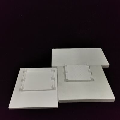 Rectangular Ceramic Kiln Plate Kiln Shelf Durable Ceramic Plate Designed for Kiln Heat Treatment Applications