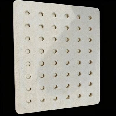 Perforated Cordierite Mullite Kiln Shelves High Durability Shelves Suitable for Continuous in High Temperature Kilns