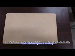 مقاومت در برابر شوک حرارتی کوردیریت قفسه های کوره سطح بدون شیشه سفید / زرد دوام